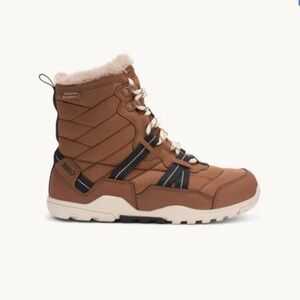 Xero alpine boots - size 9 womens - brown/eggshell